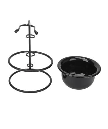 Men's Shaving Brush Holder - Dustproof Metal Holder & Portable Shaving Bowl for Men - Buy Online on SooperMarket.com