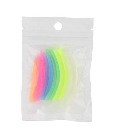 6 Pairs Silicone Eyelash Curlers Eyelash Perming Pads Eyelash Curling Lifting Patches Lasting Perfect Eyelash Lifting