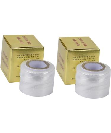 NOLITOY 2pcs Tape Disposable Eyebrow Cover Supplies Makeup Clear Film Plastic Permanent Semipermanent - Buy Online on SooperMarket.com