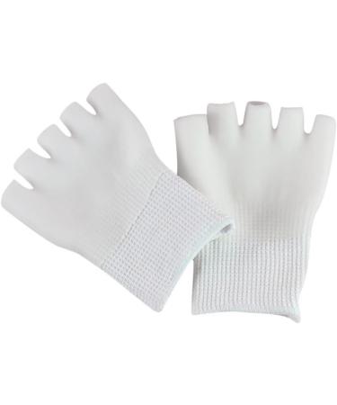HAPINARY 1 Pair Gel Dry Cracked Heels Socks Cracked Foot Socks Open Toe Socks Thumb Bunion Corrector Five Finger Socks Silicone Socks Moisturising Foot Spa Socks White Moisturizing - Buy Online on SooperMarket.com