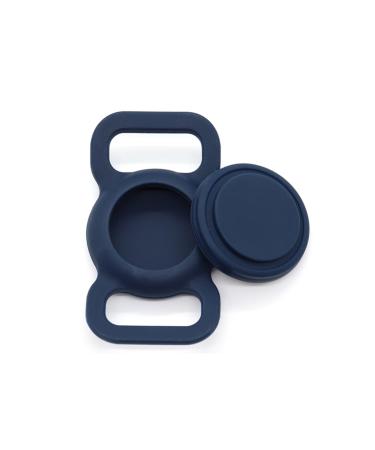 For Airtag dog collar holder for Apple Airtag Dog Tracker GPS Tracking Accessories Anti-Lost Protective cover silicone Air day cat necking band dog air day owner for pets cat dog collars blue-green blue-green/a touch of paradise (trace of paradise))