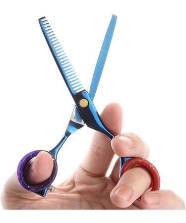 ccHuDE 12 Pcs Barber Hair Shears Scissors Finger Rings Grips Inserts - Grooming Shear Thumb Insert for Pet Shears - Buy Online on SooperMarket.com