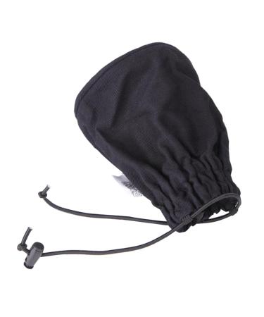 Baluue 1pc Dryer Diffuser Cover Hair Dryer Cloth Bag Hair Dryer Pocket Travel Hair Diffuser Sock Black