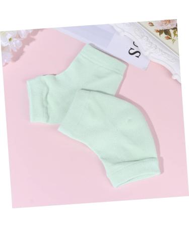 minkissy 2 Pairs High Heels for Men Socks for Men Plantar Socks Heel Socks Heel Sleeve Silicone Foot Heel Anti-Crack Socks Gel Socks Moisturizing Gel Socks Socks Toe Socks - Buy Online on SooperMarket.com