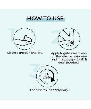 Fixderma Nigrifix Cream for Acanthosis Nigricans - Dermatologist Tested Retinol Cream for Hyperpigmentation Removal on Dark Body Areas | 3.38 Fl Oz - Buy Online on SooperMarket.com