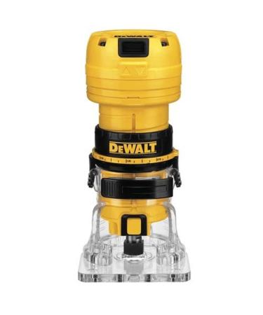 DEWALT DWE6000 4.5-Amp Single Speed 1/4-Inch Laminate Trimmer  Router