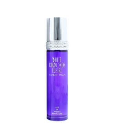 ELIZABETH TAYLOR White Diamonds Luster Eau De Toilette Spray 3.3 Ounce - Buy Online on SooperMarket.com