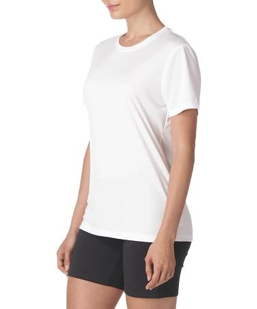 Hanes Women's Cool Dri Performance Short Sleeve T-Shirt - Large, White - Buy Online on SooperMarket.com