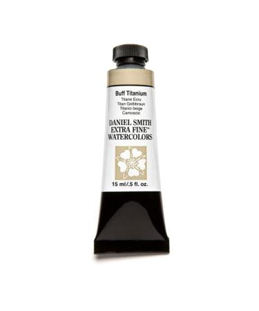 DANIEL SMITH 284600009 Extra Fine Watercolor 15ml Paint Tube  Buff Titanium  0.5 Fl Oz (Pack of 1)