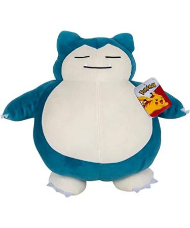 Pok mon 18 Plush Sleeping Snorlax - Cuddly Must Have Fans- Plush for Traveling Car Rides Nap Time and Play Time Modern
