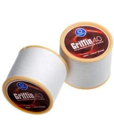 Griffin 40 TKT Cotton Eyebrow Thread - 2 Spools X 300m for Facial Hair Removal - Buy Online on SooperMarket.com