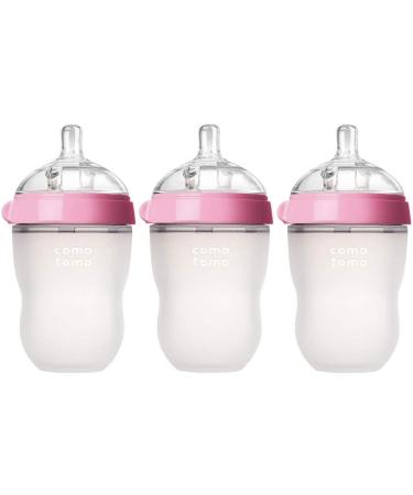 Comotomo Natural Feel Baby Bottle 3 Pack