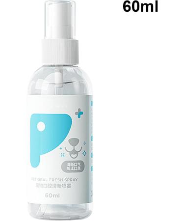 PUCHEN Teeth Cleaning Spray for Pet Pet Teeth Cleaning Spray 60ml - Cleaning Dog Teeth Spray Odors and Freshen Breath for Home Outdoor Travel Use - Buy Online on SooperMarket.com