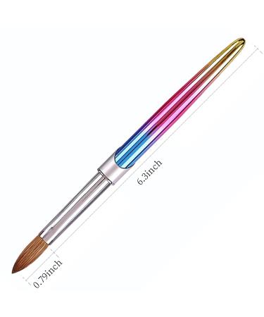 Professional Acrylic Nail Brush Set - 12 Soft Bristle Brushes for DIY Manicure Pedicure at Home Salon - Buy Online on SooperMarket.com