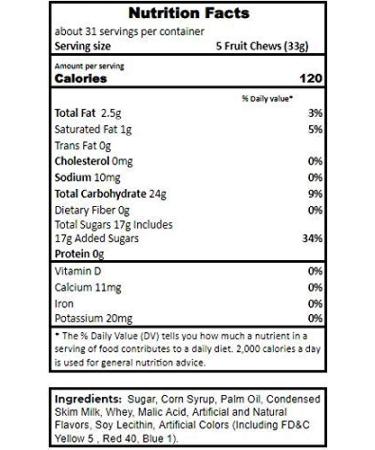 CrazyOutlet Tootsie Roll Chewy Candy Assorted Fruit Taffies - 2lb Bulk Pack - Buy Online on SooperMarket.com