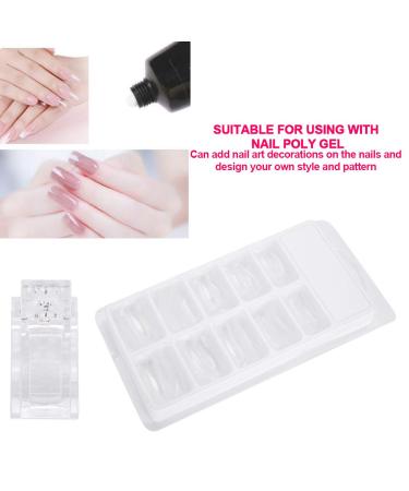 100pcs Nail Art Kit Set | Wrong Nail Tips & Nail Fixed Clip for Perfect Nail Designs - Buy Online on SooperMarket.com