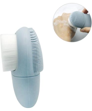 1pc Electric Cleaning Handheld Mat Scrubber Cleaning Brush Electric Manual Cleansing Brush Pore Cleaning Brush Facial Cleaning Brush Cleansing Dual Brush Detergent Face - Buy Online on SooperMarket.com