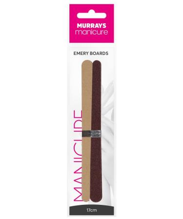 Murrays Manicure Double-Sided Emery Boards 17 cm Pack of 6