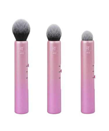 Real Techniques Custom Cheek 3-in-1 Brush | Multi-Use Makeup Tool - Buy Online on SooperMarket.com