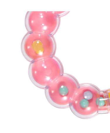 Silicone Baby Rattle Teether Gum Toy for Infants - Pink - Buy Online on SooperMarket.com