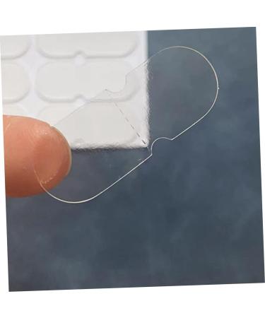 FOMIYES 60pcs Ear Stickers - Corrector De Ojeras | Cosmetic Ear Tape - Transparent Ear Patch | Vertical Ear Tape for Erect Elf Ears | White 4x16cm - Buy Online on SooperMarket.com