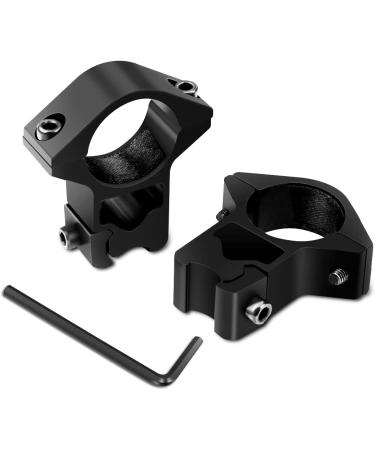 Modkin 11mm Dovetail Scope Mounts - 1'' High Profile for Airguns & .22 Rifles (Set of 2) - Buy Online on SooperMarket.com