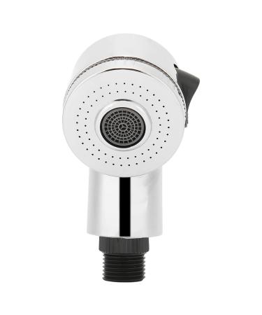 Handheld Hair Salon Shampoo Basin Faucet Hair Salon Shampoo Adapter Shower Head Accessory Hair Washing Sprayer Head for Shampoo Bed Chairs (Side Switch Type)