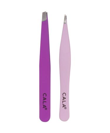 Cala Soft touch orchid tweezer duo
