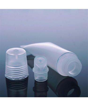 Refillable Clear Lip Balm Tube 10ml | Empty Cosmetic Container for Lip Gloss & Travel Makeup Accessories - Buy Online on SooperMarket.com