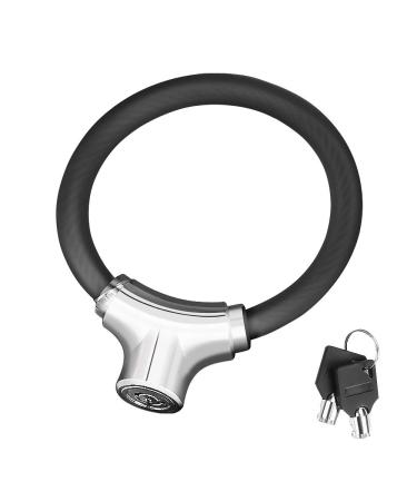 Allnice Mini Bike Lock Cable Portable Anti-Theft Bike Bicycle Lock Security Cycling Cable Lock Zinc Alloy Senior Waterproof Travel Luggage Locks Helmet Lock