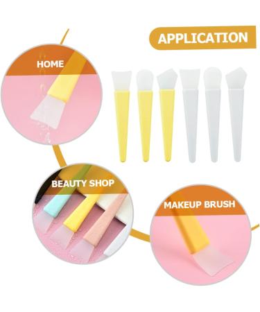 Mikinona 2 Sets Brush Facial Mud Brush Applicator Body Butter Applicator Care Tools Beauty Tools Facial Mud Applicator Silicone Facial Brush - Buy Online on SooperMarket.com