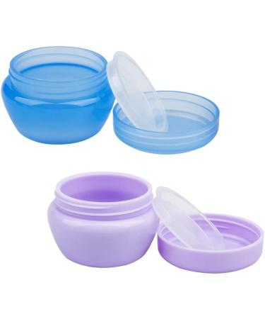 Yucool TSA-Approved Travel Containers - 10 Leak-proof 20ml Mini Bottles with Spatulas for Toiletries & Makeup - Refillable & Empty - Buy Online on SooperMarket.com