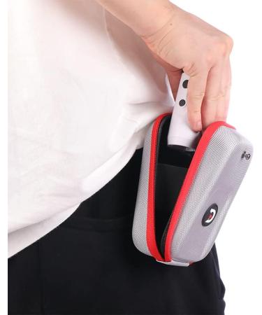 ACHIX Golf Rangefinder Hard Shell Case - Compatible with Bushnell/Callaway/Tectectec - Large Silver Carry Bag with Carabiner Belt Clip - Universal Laser Range Finder Case for Most Brands - Buy Online on SooperMarket.com