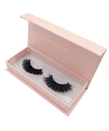 Bodermincer 1 Pair Hand-made Natural False Eyelashes 3D Mink Lashes Volume Soft Lashes Long Eyelash Extension Fake Mink Eyelashes Cilios Maquiagem (S-67#)