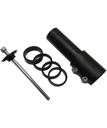 BlueSunshine Bike Handlebar Riser - Aluminum Alloy Black | Bicycle Fork Stem Extender - Buy Online on SooperMarket.com