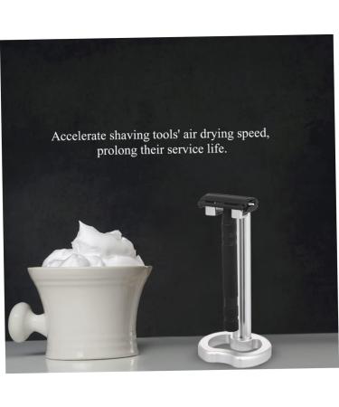 Housoutil CD Cleaner Shaving Brush Stand | Men's Shaving Brush Holder & Beard Remover | Electric Shaver & Razor Tool Holder for Men - Buy Online on SooperMarket.com