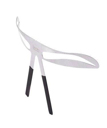 European Style Eyebrow Shaping Stencil Kit | Reusable Stainless Steel Template for Salon and Home Use - Buy Online on SooperMarket.com