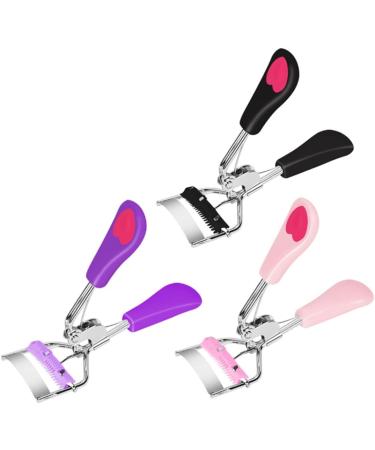 Eyelashes Curler with Comb Eye Lash Curler Separated Lashes Curler Steel Wide Angle Eyelash Comb Eye Makeup Tool Lash Curler for Girls Women - Buy Online on SooperMarket.com