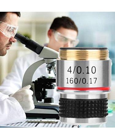 4X 185 Biological Microscope Achromatic Objective Lens 160/0.17 for Optical Instruments Conversion Objective Lens - Buy Online on SooperMarket.com