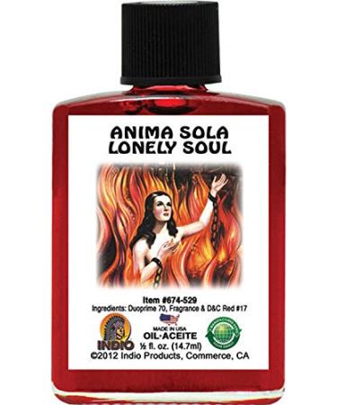 INDIO Oil- Lonely Soul Juan DEL Dinero 1/2oz