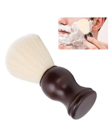 Ankroyu Professional Men's Beard & Shaving Brush - Handmade Wooden Face & Hair Cleaning Tool for Home Salon - Buy Online on SooperMarket.com