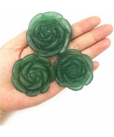 1 Pack Natural Urine Rose Flower Hand Carved Crystal Flower Stone Beautiful Crystal Home Goods - Buy Online on SooperMarket.com