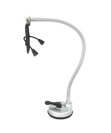 KUIKUI Hands-Free Hair Dryer Wall Holder with 360 Degree Rotation and Strong Suction Cup