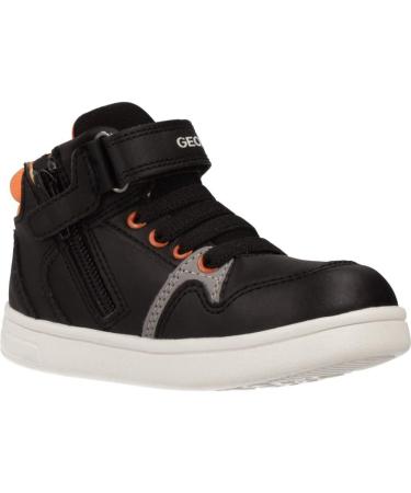Geox Baby Boy's B Djrock Sneakers - 4.5 UK Child - Black/Orange C0038 - Buy Online on SooperMarket.com