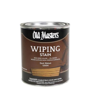 Old Masters Semi-Transparent Dark Walnut Oil-Based Wiping Stain 1 qt.