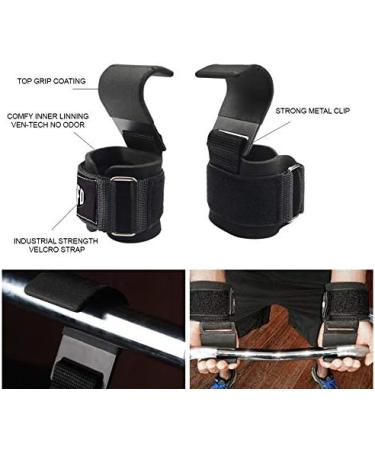 Jayefo Weight Lifting Hooks and Deadlift Straps - Pull up Grips for Men - Home and Gym Workout Essential - Buy Online on SooperMarket.com