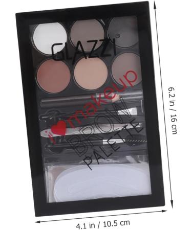 FOYTOKI 2 Sets Eyebrow Powder Set Eyebrow Filler Eyebrow Powder Tool Eyebrow Sissor Kit Brow Pencil Lit Abs - Buy Online on SooperMarket.com