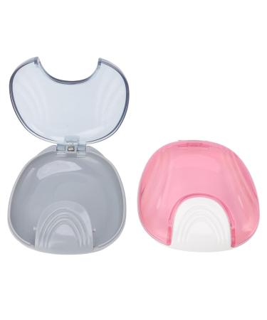 5pcs Adult Orthodontic Retainer Storage Box - Portable Denture Case for Travel & Home - Buy Online on SooperMarket.com