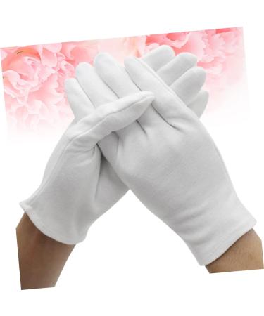 minkissy 24 Pairs Hand Care Laboratory Coin Cotton Industrial Hand Work Moisturizing White Plate - Buy Online on SooperMarket.com