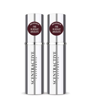 CA Perfume Impression of Christian D. Fire in Height Absolute For Men Replica Version Fragrance Dupes Concentrated Long Lasting Eau de Parfum Spray Refillable Atomizer Bottle 0.17 Fl Oz/5ml-X2 CHRISTIAN D. FIRE IN HEIGHT ABSOLUTE IMPRESSION 0.34 Fl Oz (Pa